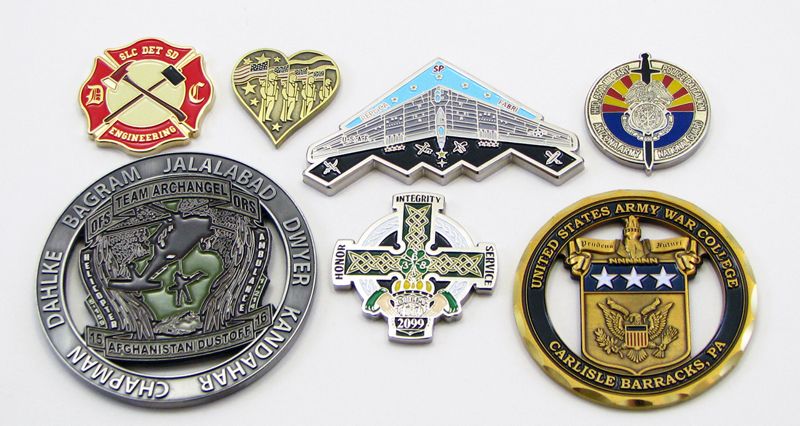 Custom Coins - Cutouts and Shapes - Quality Challenge Coins