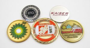 custom company coins