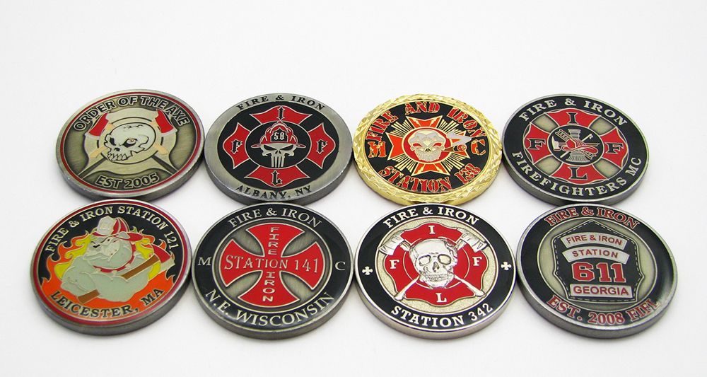 firefighter challenge coins