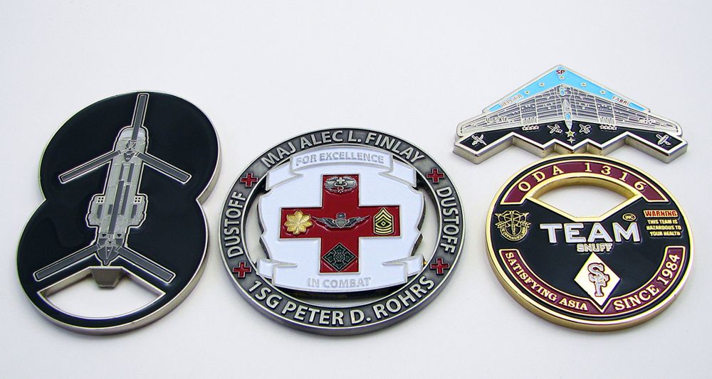 military challenge coins