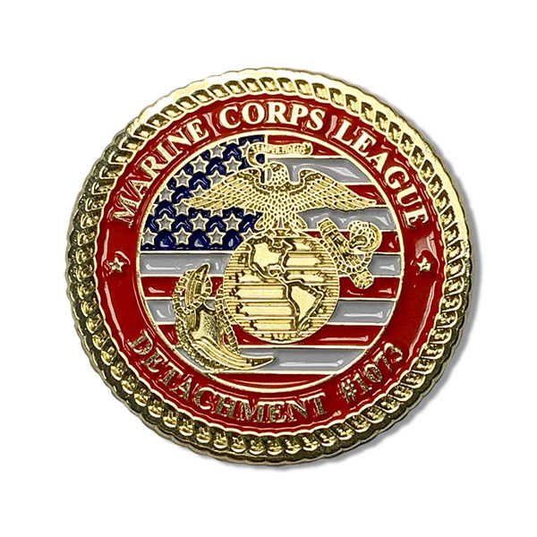 marine challenge coin