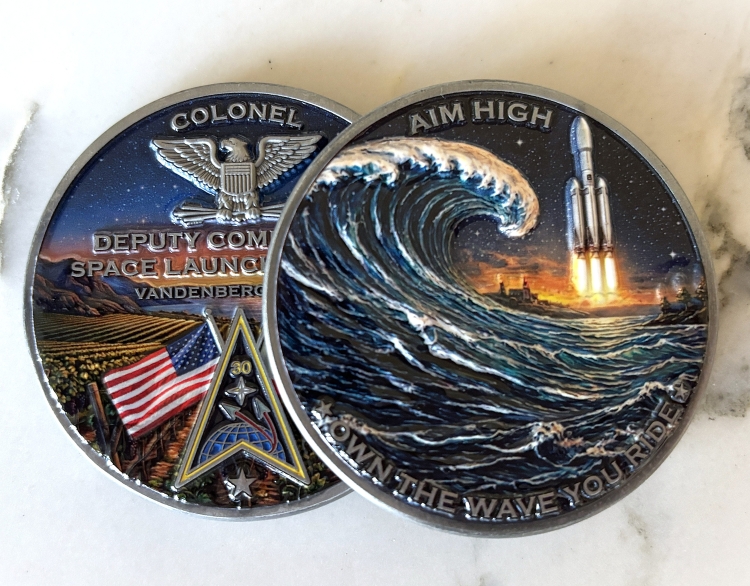 3D UV Printed Coins